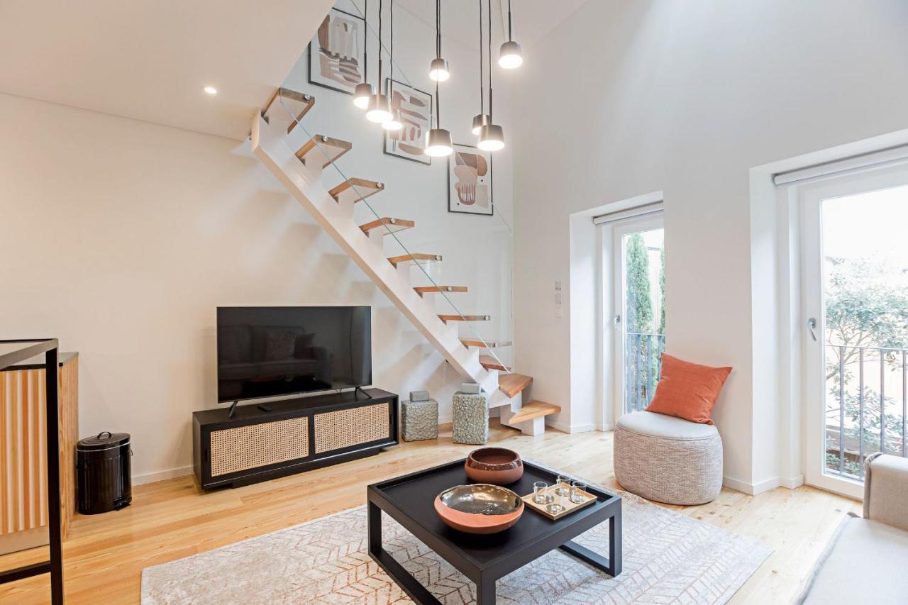 Studio Duplex W Ac Near River Front By Lovelystay Porto Buitenkant foto