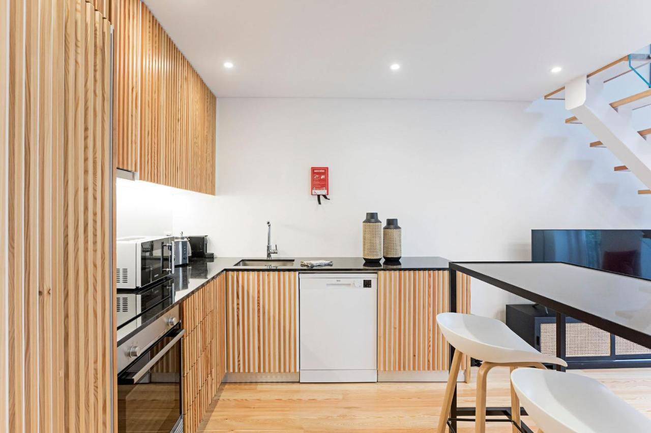 Studio Duplex W Ac Near River Front By Lovelystay Porto Buitenkant foto