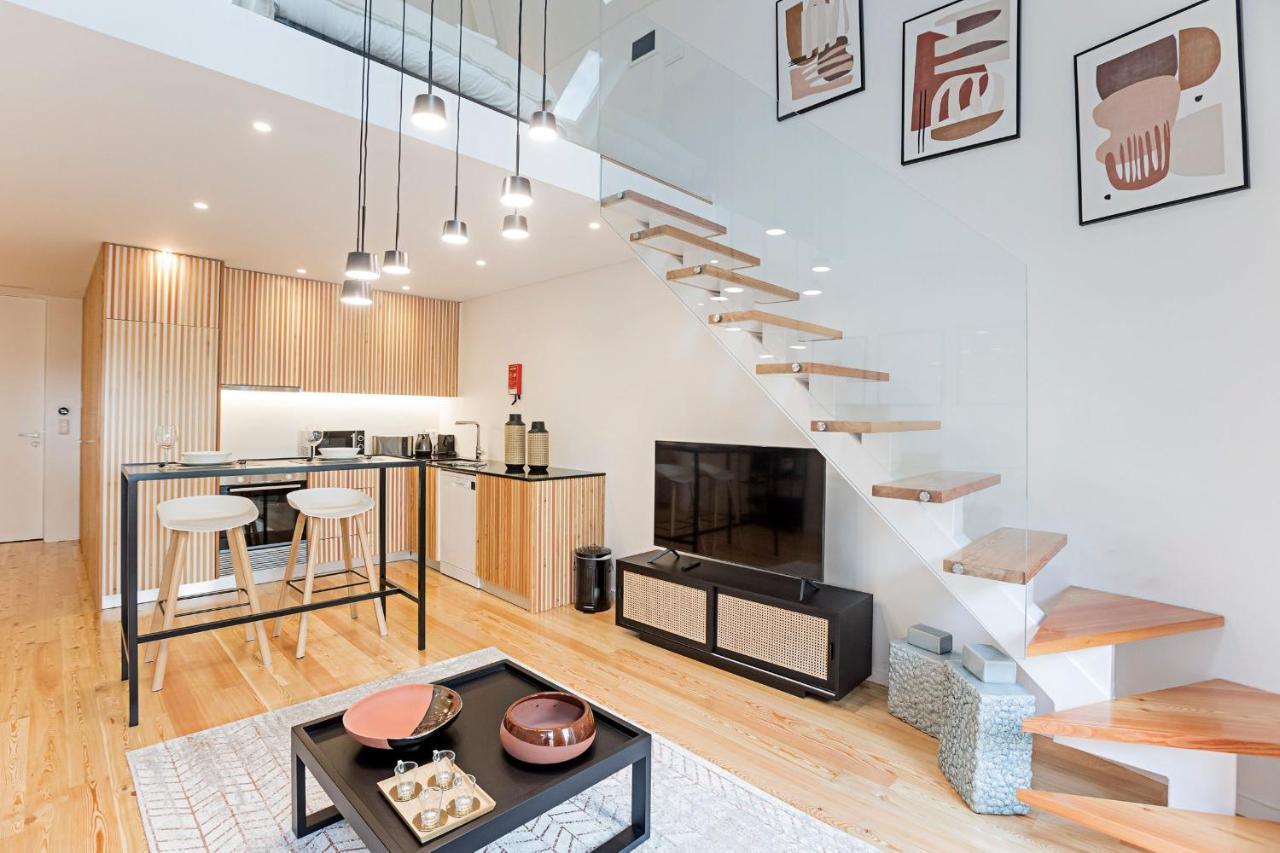 Studio Duplex W Ac Near River Front By Lovelystay Porto Buitenkant foto