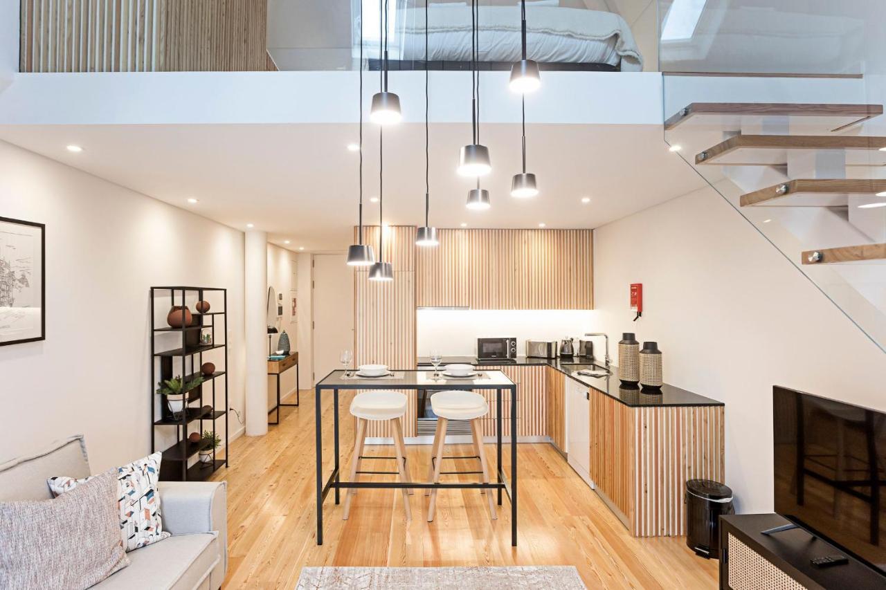 Studio Duplex W Ac Near River Front By Lovelystay Porto Buitenkant foto