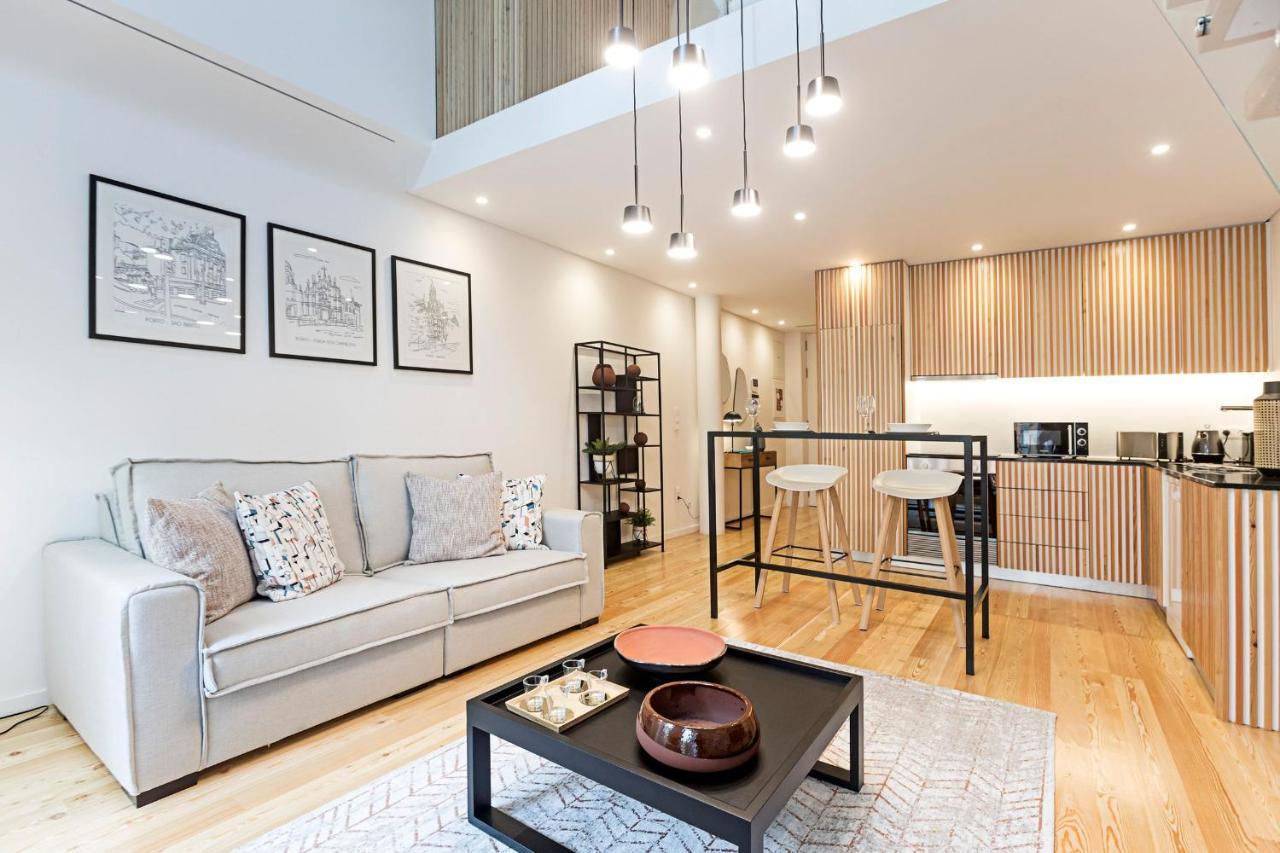 Studio Duplex W Ac Near River Front By Lovelystay Porto Buitenkant foto